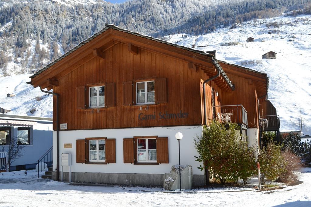 Schnider Bed&Breakfast Und Cafe Вальс Экстерьер фото