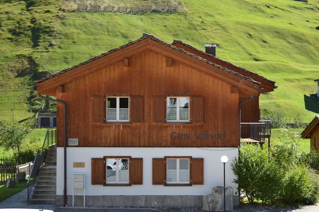 Schnider Bed&Breakfast Und Cafe Вальс Экстерьер фото